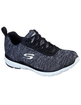 Zapatilla Skechers Mujer Flex Appeal Jer'see Gris