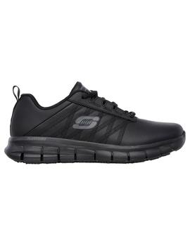 Zapatilla Mujer Skechers Sure Track Negra