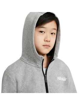 Sudadera Niño Nike Air Fz Gris