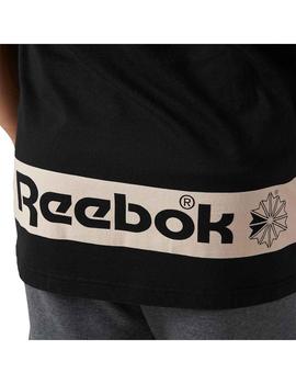 Camiseta Reebok Graphic Hombre Negro