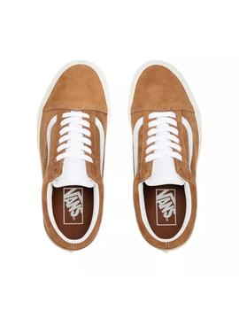 Zapatilla Mujer Vans Old Skool Pig Suede Marron