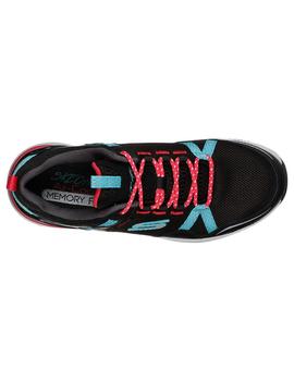 Zapatilla Mujer Skechers TR Ultra Negro/Azul/Rosa