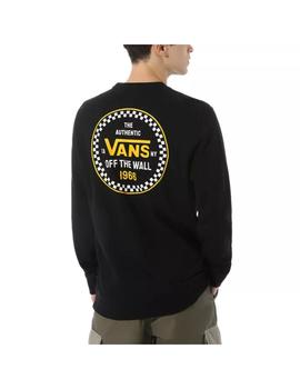 Sudadera Chico Vans Checker Negra