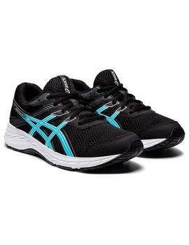 Zapatilla Niño Asics Conted 6 Negra