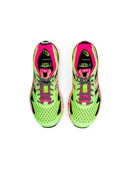 Aeródromo Gracioso nieve Zapatilla Mujer Asics Nossa 12 Amarillo Fluor