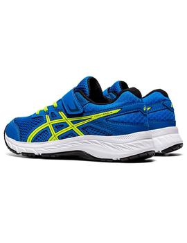 Zapatilla Niño Asics Contend 6 Azul