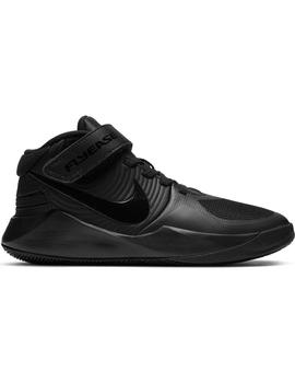 Zapatilla Niño Nike Team Hustle Negra