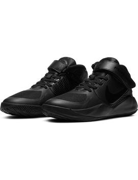 Zapatilla Niño Nike Team Hustle Negra