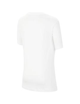 Camiseta Niño Nike Tee Chest Panel Blanco