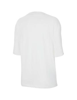 Camiseta Mujer Nike Swoosh Blanco