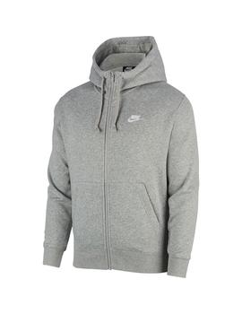 Sudadera Hombre Nike Sportswear Club Fleece Gris