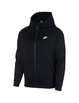 Sudadera Hombre Nike Sportswear Club Fleece Negra