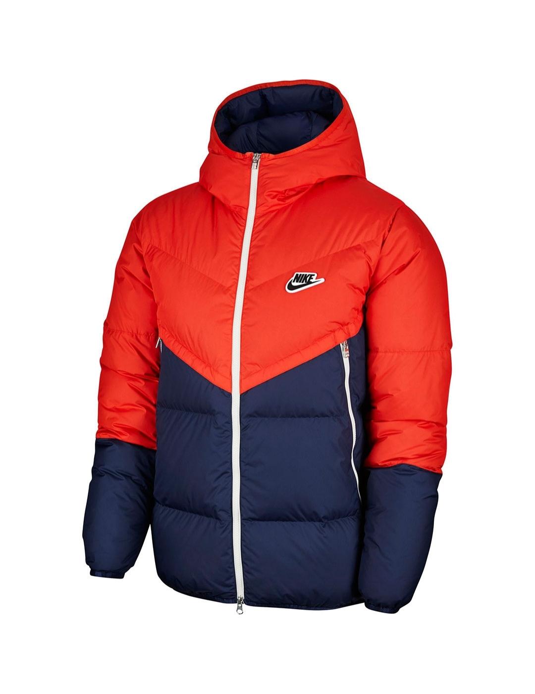 Chaqueta nike roja 2025 hombre