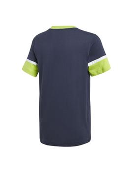 Camiseta Niño adidas Bold Tee Marino/Verde