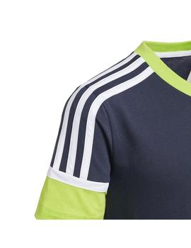 Camiseta Niño adidas Bold Tee Marino/Verde