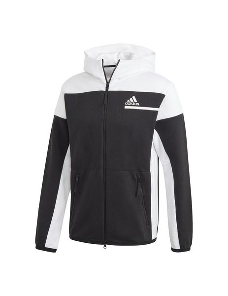 preocupación coger un resfriado Botánico Sudadera Hombre adidas Zne Negra Blanca