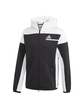 Sudadera Hombre adidas Zne Negra Blanca