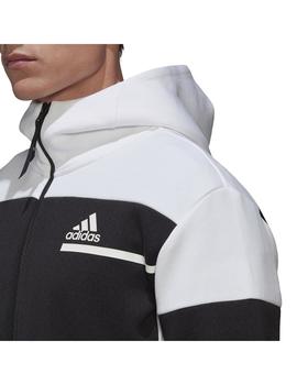 Sudadera Hombre adidas Zne Negra Blanca