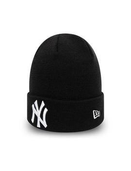 Gorro Unisex New Era Mlb Essential Negro Blanco