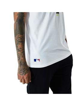 Camiseta Hombre New Era New York Yankees Blanca Am