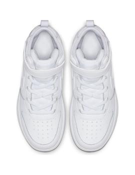 Zapatilla Unisex Nike Court B. Mid 2 Blanco