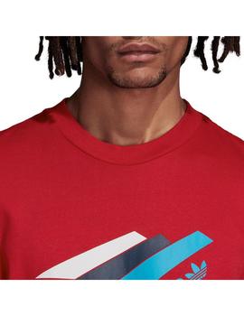 Camiseta adidas Palmeston Roja Hombre