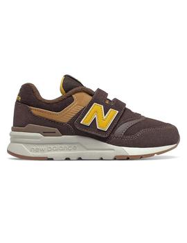 Zapatilla Niño New Balance 997  Marrón