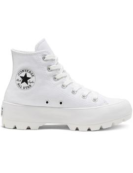 Zapatilla Mujer Converse All Star Lugged Hi Blanco