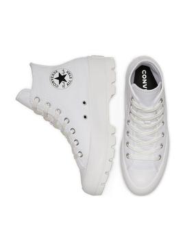 Zapatilla Mujer Converse All Star Lugged Hi Blanco