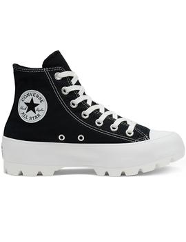 Zapatilla Mujer Converse All Star Lugged Hi Negro