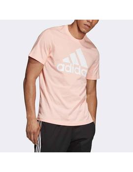 Camiseta adidas Hombre Salmón