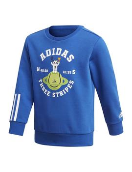 Sudadera Niño adidas LK GFX Royal