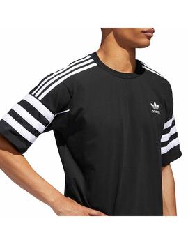 Ladrillo Punto de partida Flor de la ciudad Camiseta adidas Negra Hombre