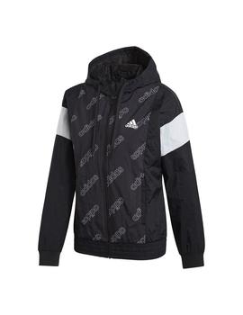 Sudadera Mujer adidas Fav. Negro/Blanco