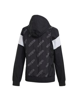 Sudadera Mujer adidas Fav. Negro/Blanco