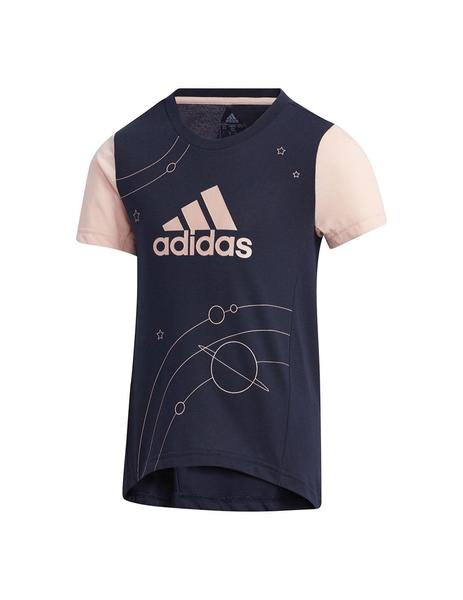 Romance Sombreado Ganar control Camiseta Niña adidas LG PES Marino/Rosa