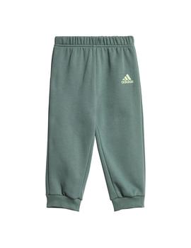 Chándal Baby adidas Lin Jogg Gris/verde