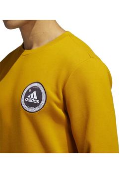 Sudadera Hombre adidas Collegiate Crew Mostaza