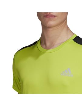 Camiseta Hombre adidas Own The Run Verde