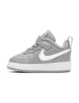 Zapatilla Niñ@ Nike Court Borough Gris/Blanco