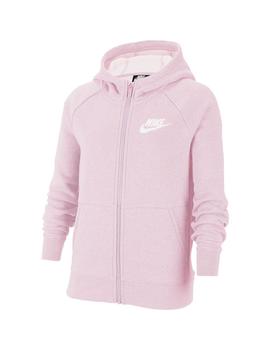 Sudadera Niña Nike Nsw Pe Full Rosa