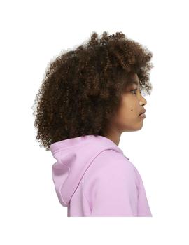 Sudadera Niña Nike Nsw Pe Full Rosa