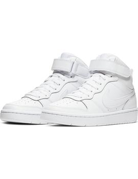 Zapatilla Unisex Nike Court Borough Mid 2 Blanco