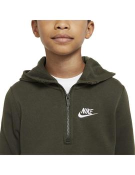 Sudadera Niño Nike Nsw Club Verde