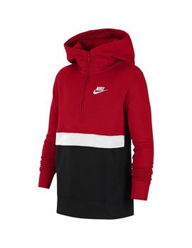 Sudadera Niño Nike Nsw Club Roja