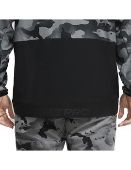 Sudadera Hombre Nike Pro Flex Vent Camo/Gris