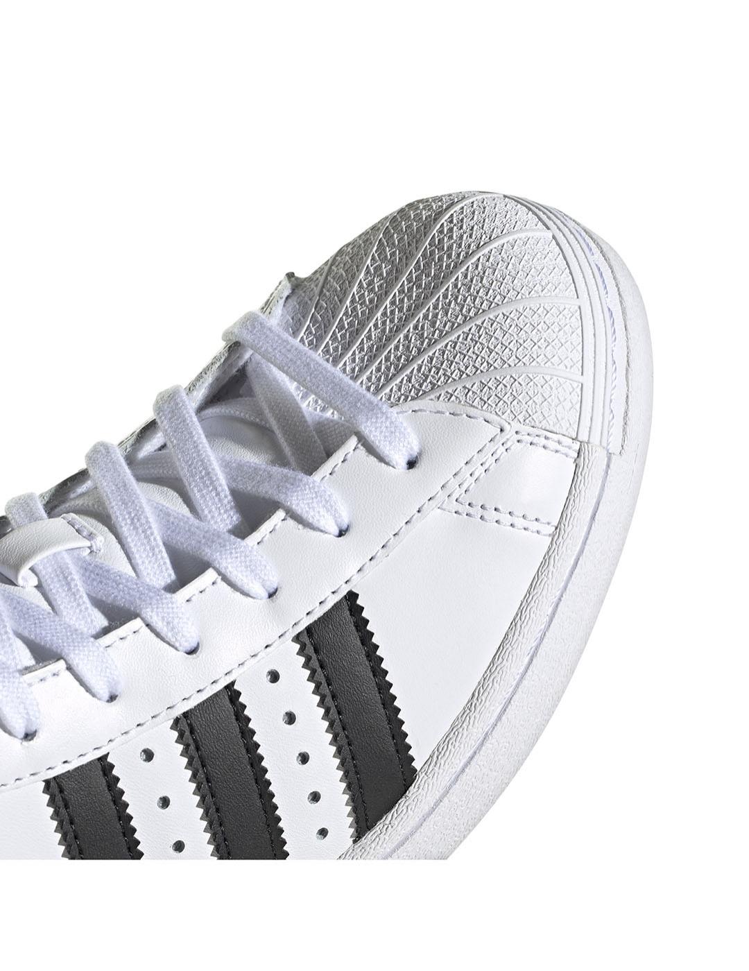 Zapatilla Mujer adidas Superstar Up Blanca Negra