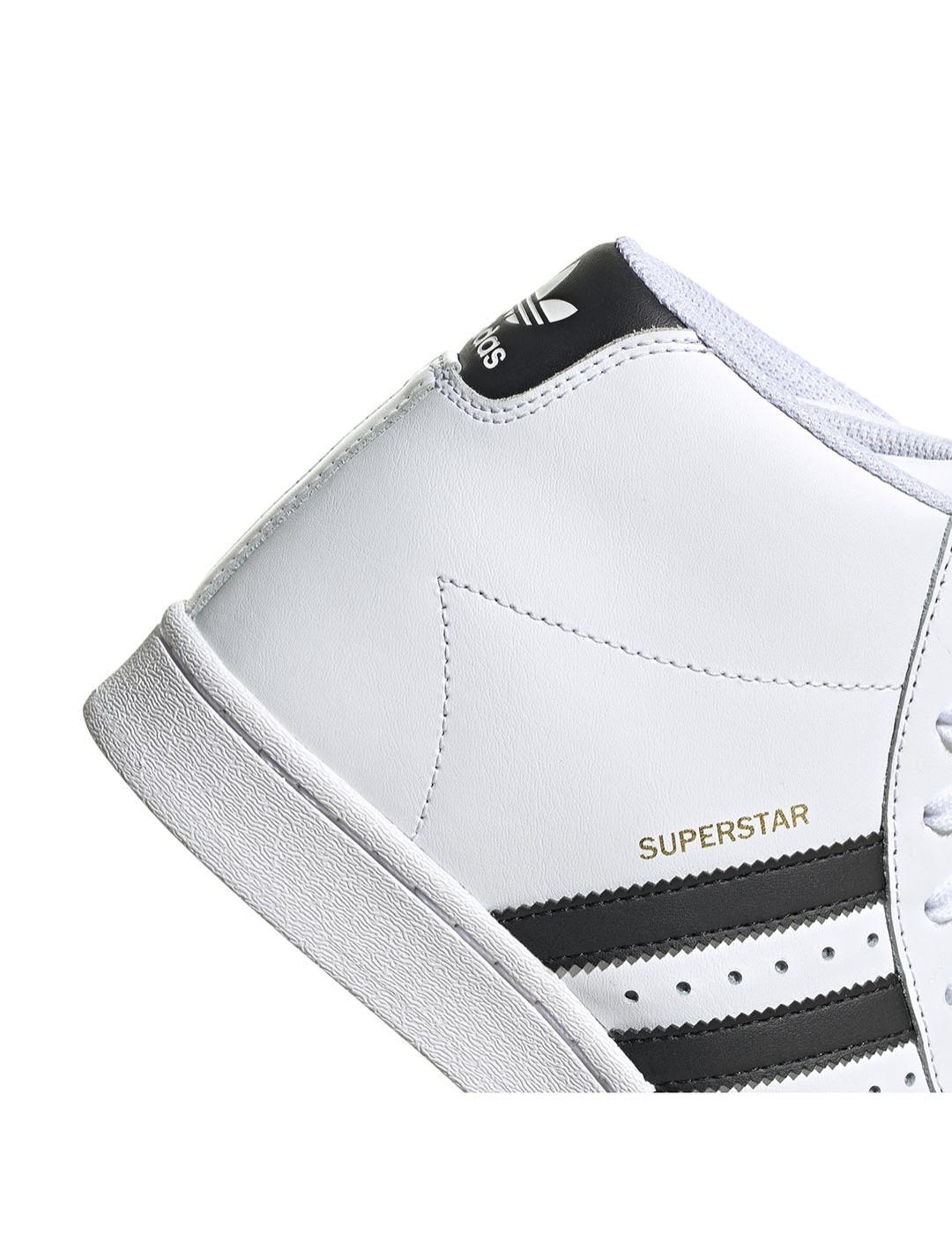 Zapatilla Mujer adidas Superstar Up Blanca Negra