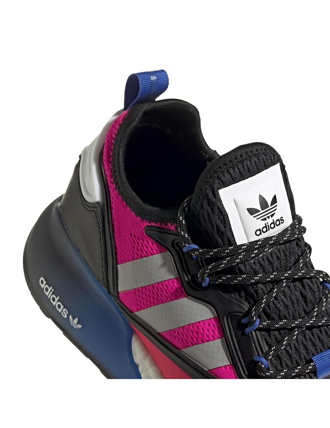 Zapatilla Mujer adidas Zx 2k Boost Negra Rosa