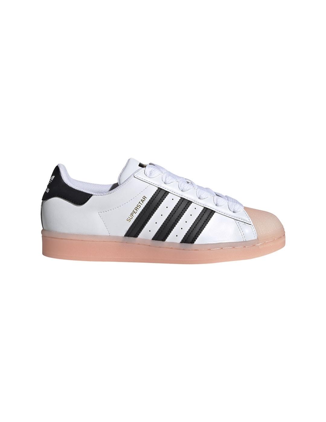 Adidas superstar mujer blancas y 2025 rosas